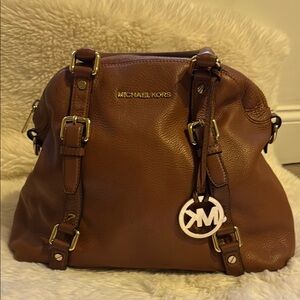 Michael Kors Brown Leather Women's Bag